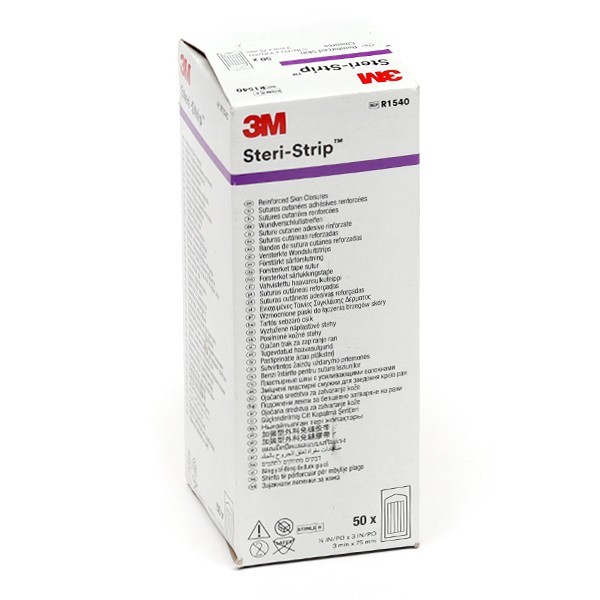 STERI-STRIP Suture cutanée adhésive 6mmx100mm - Pharma-Médicaments.com