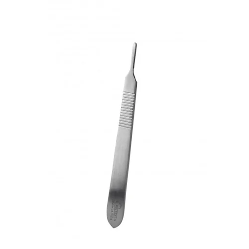 Manche de bistouri n°3 long. Longueur 21 cm ou n°3 12,5 cm HOLTEX