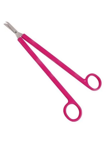 Ciseaux longs coupe-fils stériles à usage unique 22 cm pour stérilet GYNEAS