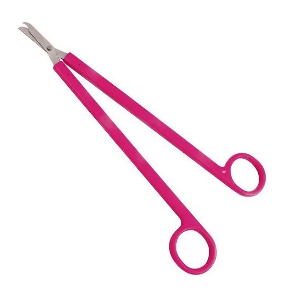 Ciseaux longs coupe-fils stériles à usage unique 22 cm pour stérilet GYNEAS