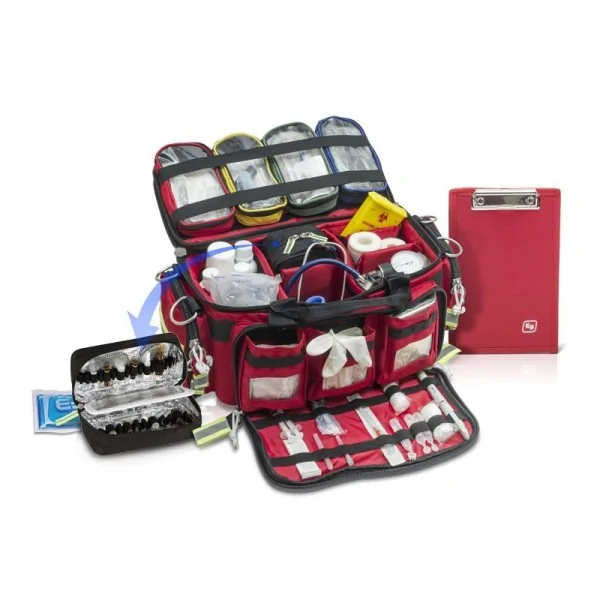 Intérieur du sac Urgence Extreme rouge ELITE BAGS