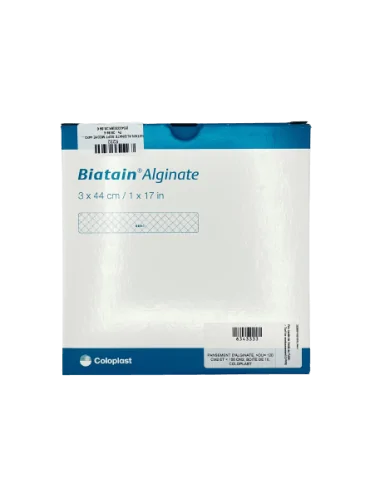 Biatain Alginate mèche 44X3 cm COLOPLAST