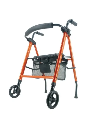 Rollator 2 roues Neo Classic orange Identités