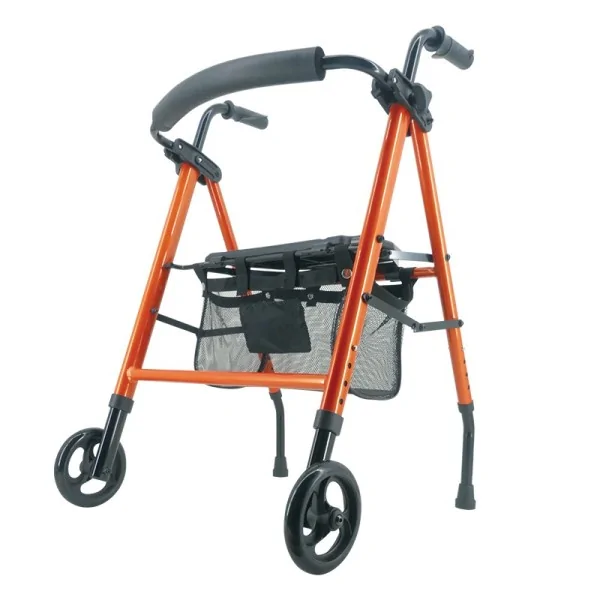 Rollator 2 roues Neo Classic orange Identités