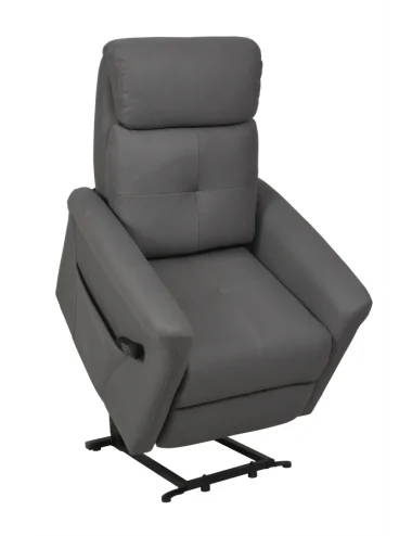 Fauteuil releveur bruges seniortys 2 moteurs gris foncé MEDTRADE