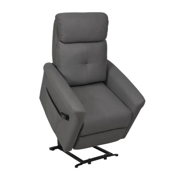 Fauteuil releveur bruges seniortys 2 moteurs gris foncé MEDTRADE