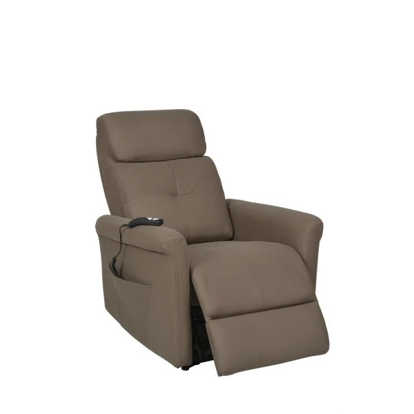 Fauteuil releveur bruges seniortys 1 moteur bronze MEDTRADE