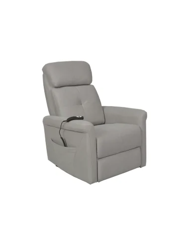 Fauteuil releveur bruges seniortys 1 moteur gris clair MEDTRADE