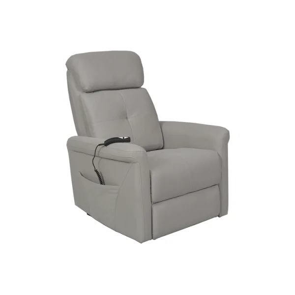 Fauteuil releveur bruges seniortys 1 moteur gris clair MEDTRADE