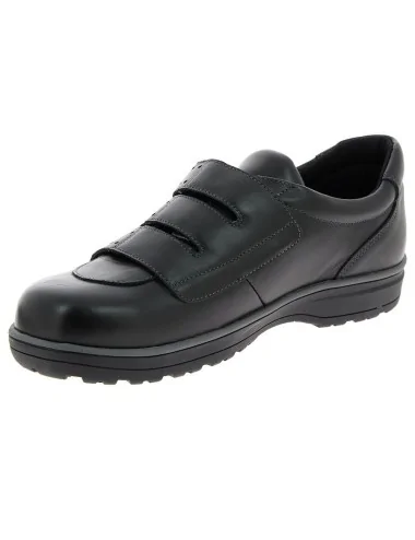 Chaussure fermée pour homme et femme CHUT ALPHONSE PODOWELL Noir vue de côté