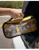 Sac de voyage jaune pour dispositif anti-étouffement Lifevac