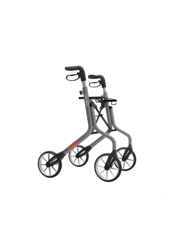 Rollator quatre roues Let's Move gris Mobio