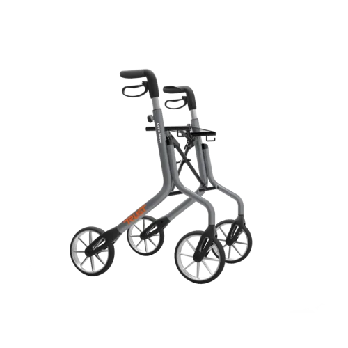 Rollator quatre roues Let's Move gris Mobio