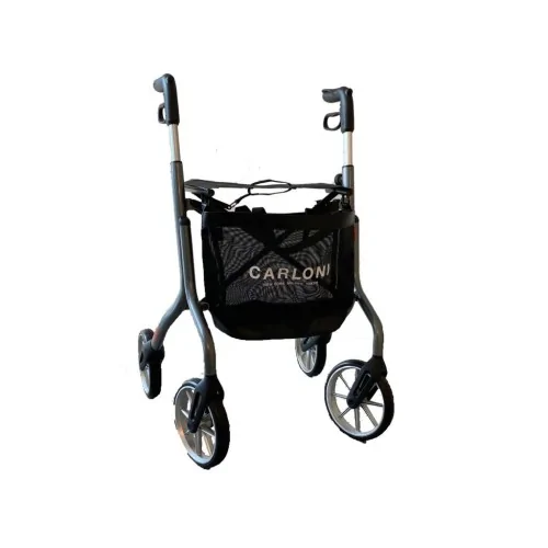 Rollator quatre roues Let's Move gris Mobio