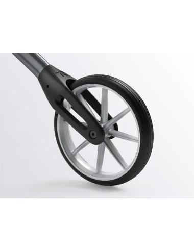 Roue Rollator quatre roues Let's Move noir Mobio