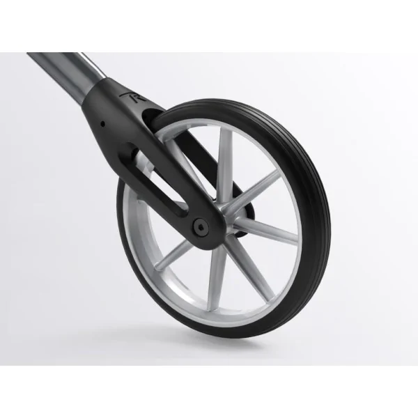 Roue Rollator quatre roues Let's Move noir Mobio