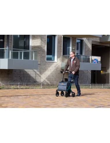 Chariot de courses déambulateur et rollator Rollz Flex Mobio