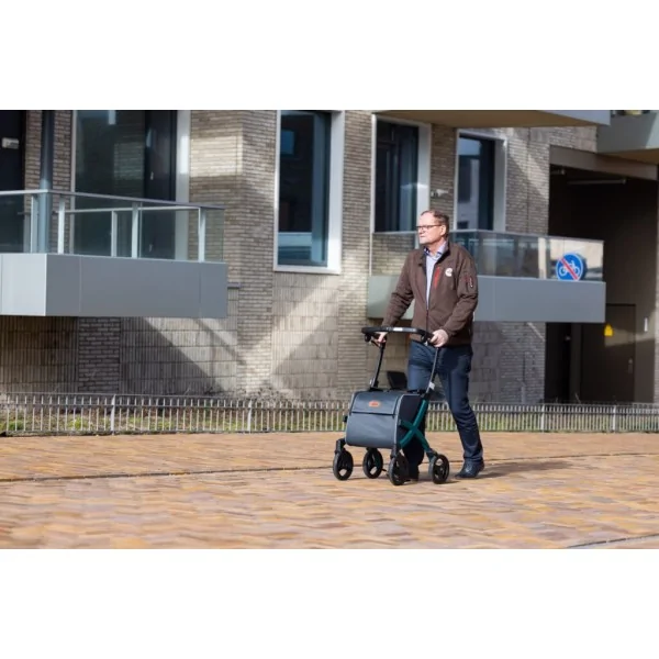 Chariot de courses déambulateur et rollator Rollz Flex Mobio