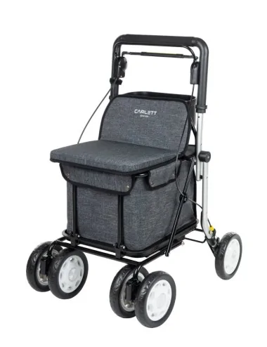 CADDIE DE COURSES ROLLATOR CARLETT LETT900 GRIS MOBIO