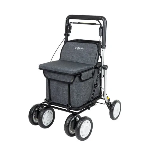 CADDIE DE COURSES ROLLATOR CARLETT LETT900 GRIS MOBIO