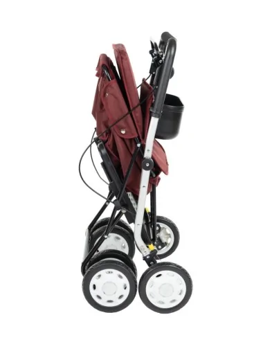 CADDIE DE COURSES ROLLATOR CARLETT LETT900 ROUGE MOBIO