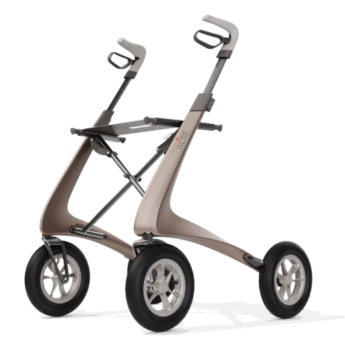 Rollator Carbon Overland Brun Bentley Mobio