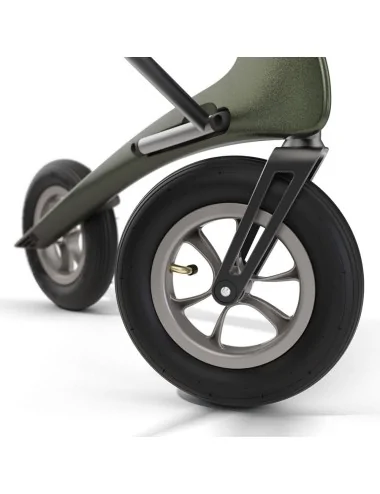 Roues Rollator Carbon Overland Vert Defender Mobio