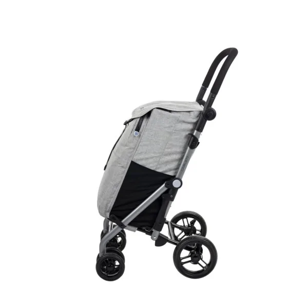 Chariot de course, caddie de course Carlett Shopping LETT435 Gris Mobio