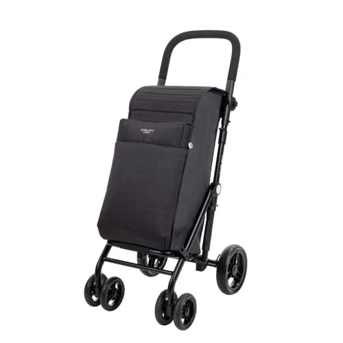 Chariot de course, caddie de course Carlett Shopping LETT439 Noir Mobio