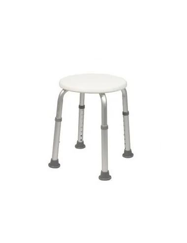 Tabouret de douche DOA rond avec pieds réglables DRIVE DEVILBISS