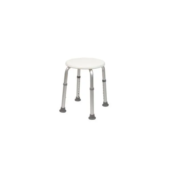 Tabouret de douche DOA rond avec pieds réglables DRIVE DEVILBISS