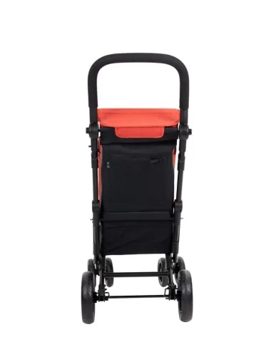 Chariot de course, caddie de course Carlett Shopping LETT439 Rouge Mobio