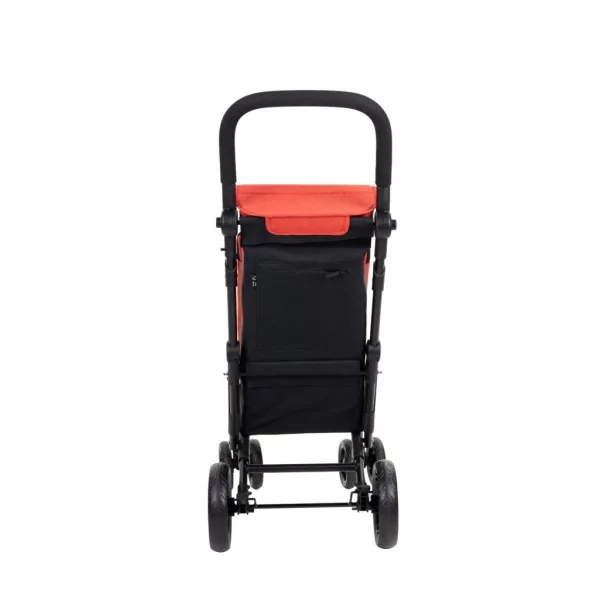 Chariot de course, caddie de course Carlett Shopping LETT439 Rouge Mobio