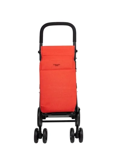 Chariot de course, caddie de course Carlett Shopping LETT439 Rouge Mobio