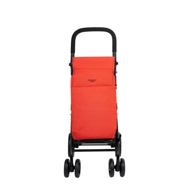 Chariot de course, caddie de course Carlett Shopping LETT439 Rouge Mobio