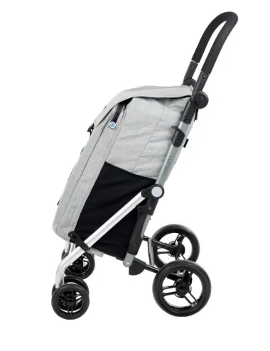 Chariot de course, caddie de course Carlett Shopping LETT475 Gris Mobio