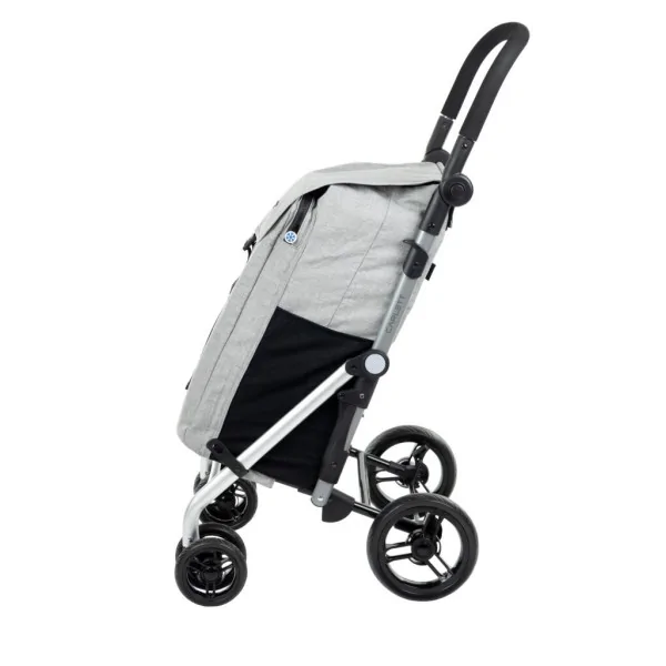 Chariot de course, caddie de course Carlett Shopping LETT475 Gris Mobio