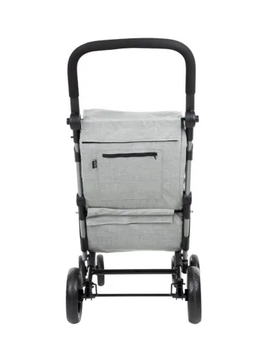 Chariot de course, caddie de course Carlett Shopping LETT475 Gris Mobio