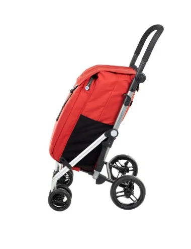 Chariot de course, caddie de course Carlett Shopping LETT475 Rouge Mobio