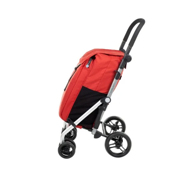 Chariot de course, caddie de course Carlett Shopping LETT475 Rouge Mobio