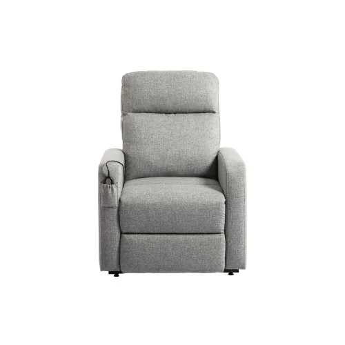 Fauteuil releveur Elyne gris 1 ou 2 moteurs micro-lin EMICONFORT