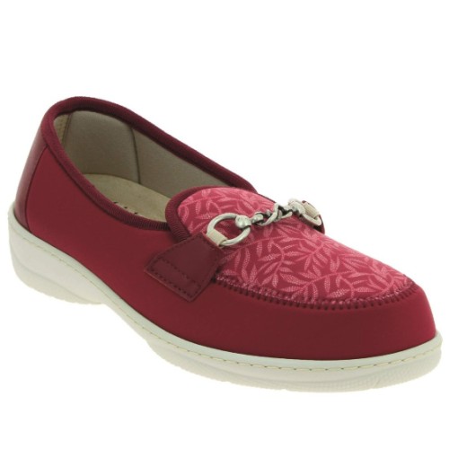 Mocassins CHUT MAGIK D'ETE rouge PODOWELL