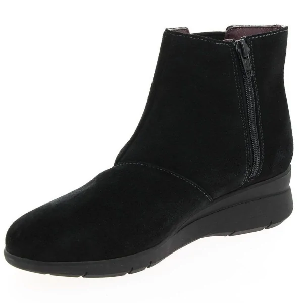 Bottines orthopédiques noir pour femme DRESSY02 Podowell