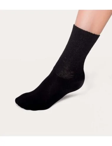 Chaussettes protection avant-pied et talon noir prévention escarres PODOSOLUTION