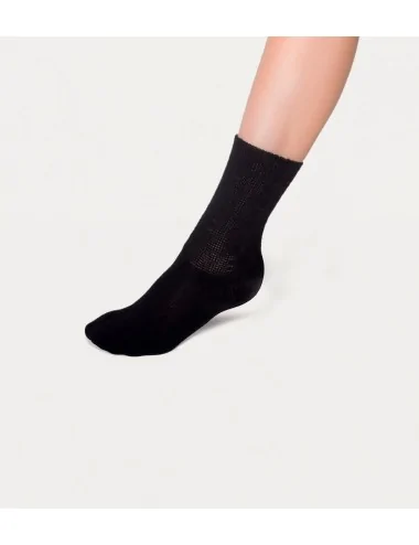 Chaussettes pour pieds diabétiques protection orteils et talon noir Podosolution Podowell