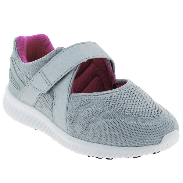 Basket confort CHUT Valba gris pour femme Podowell