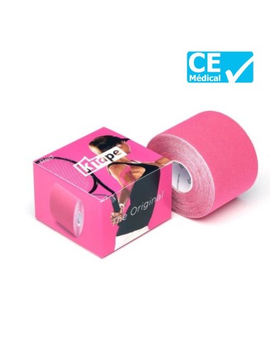 BANDE K TAPE ROSE FUSCHIA 5m x 50mm Fuchsia SISSEL