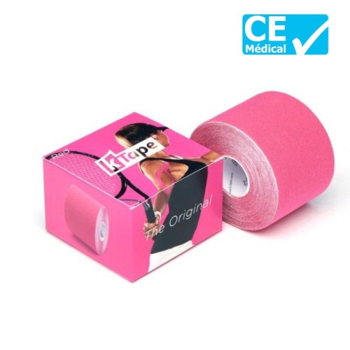 BANDE K TAPE ROSE FUSCHIA 5m x 50mm Fuchsia SISSEL