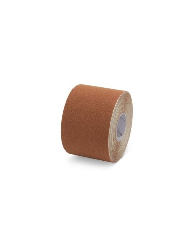 BANDE K TAPE ROSE FUSCHIA 5m x 50mm marron SISSEL