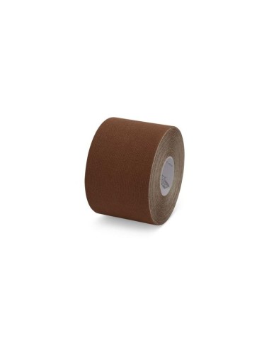 BANDE K TAPE ROSE FUSCHIA 5m x 50mm marron foncé SISSEL